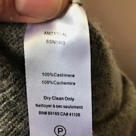 ATM by Anthony Thomas Melillo Cashmere Exposed Seam Crewneck Sweater NWOT/sz XL - Picture 8 of 8